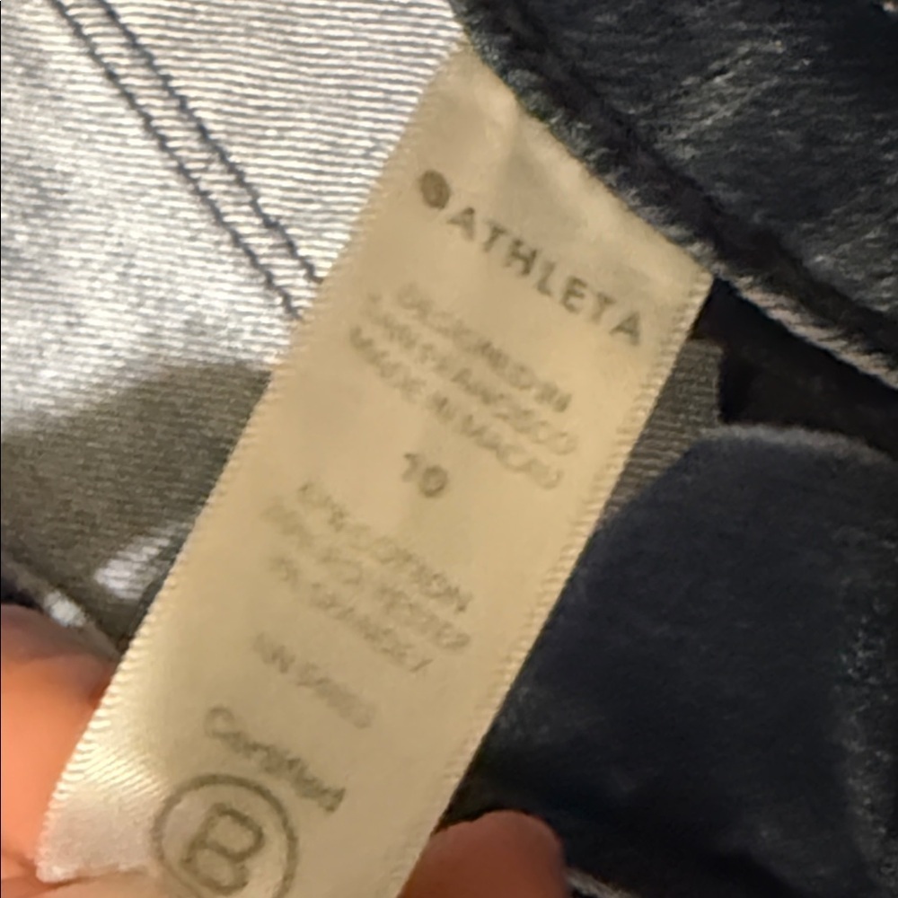 Athleta Women's Classic Blue Skinny Jeans - Picture 3 of 7